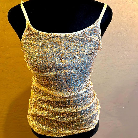Daytrip Tops - Day Trip - Sequined Burnout / Camisole